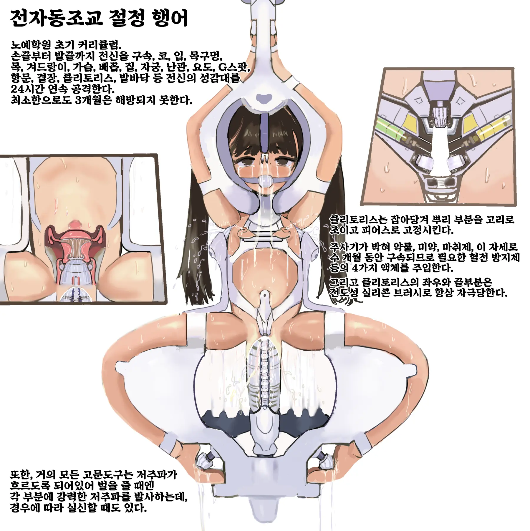 Dorei Ojou-Sama Zenana Acme Choukyou Gakuen | 노예아가씨 전구멍절정조교학원